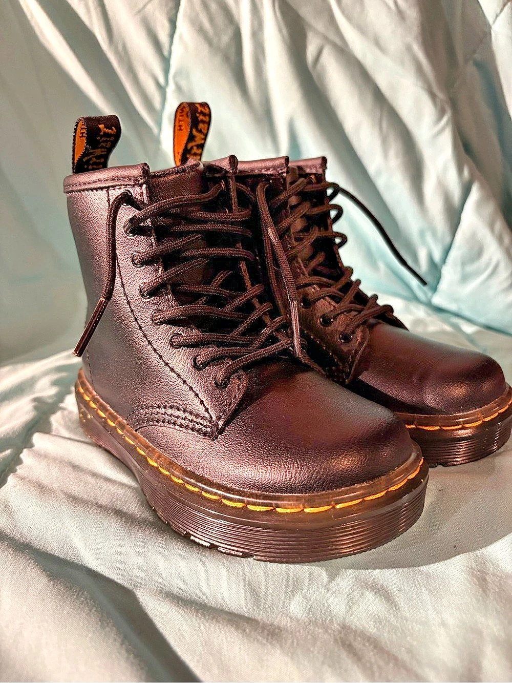Dr. Martens 1460 Combat Boots UK 6 Brown